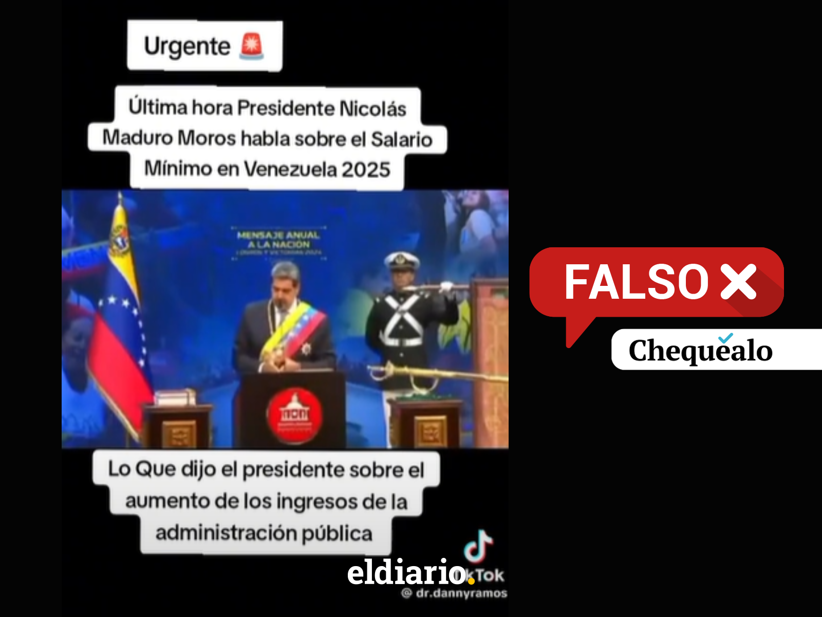 ¿Nicolás Maduro dijo que mejorará el salario mínimo integral de los trabajadores en abril de 2025?