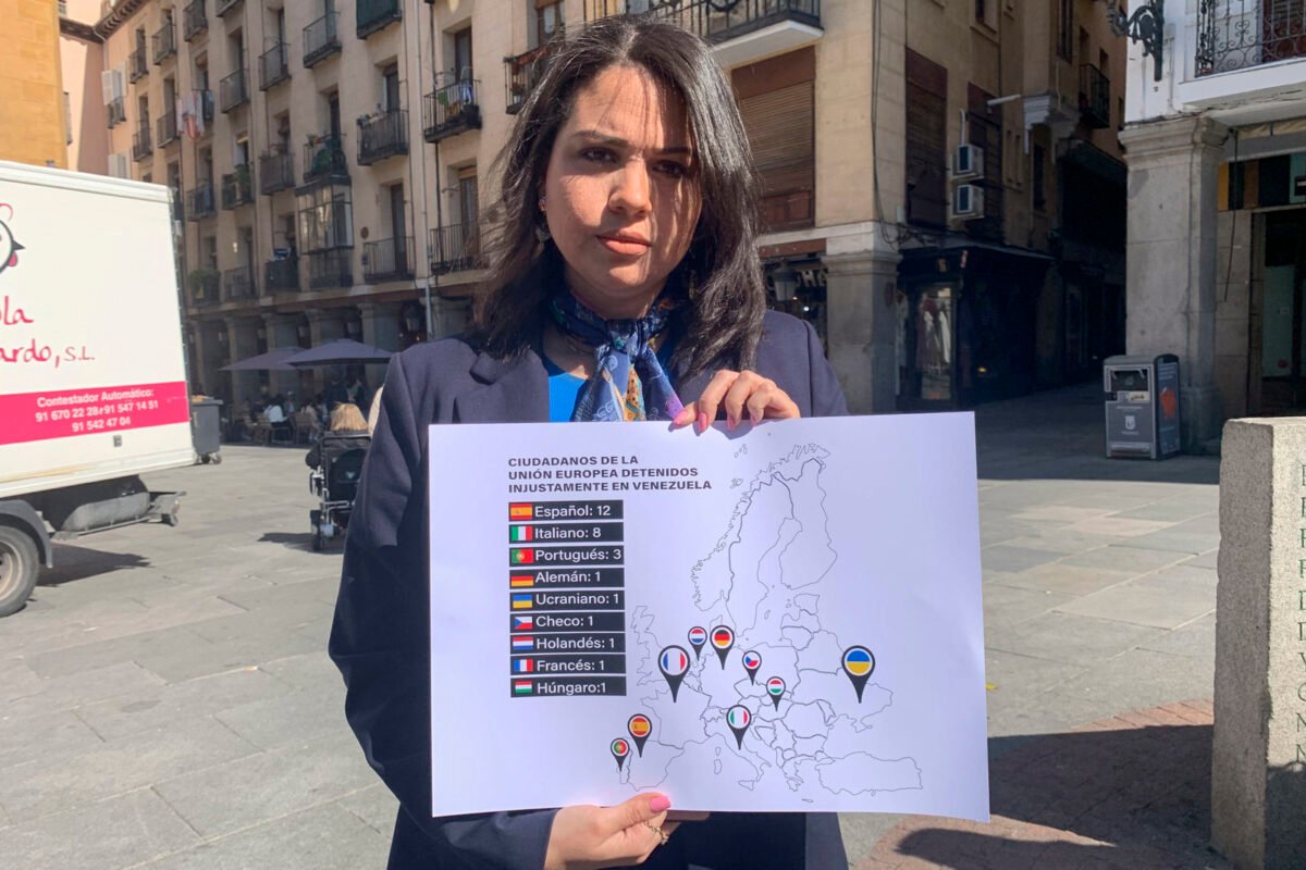 Familiares y activistas pidieron a España mediar a favor de los presos políticos europeos en Venezuela