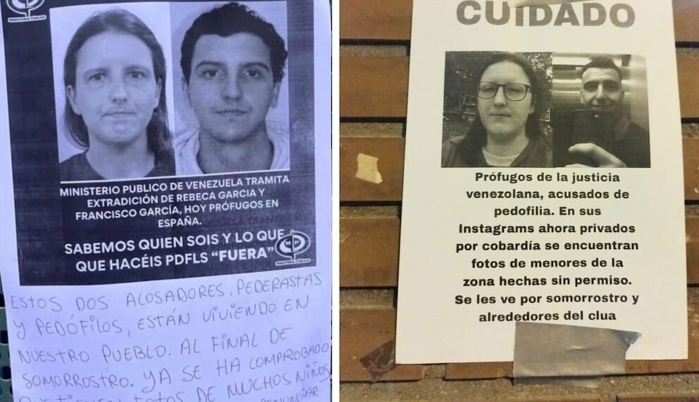 Rebeca García y su hermano vuelven a causar temor en municipio de Madrid: «Suben fotos de niños a las redes sociales»