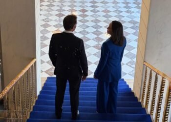 María Corina Machado afianzó el apoyo de Emmanuel Macron para forzar elecciones libres en Venezuela (VIDEO)