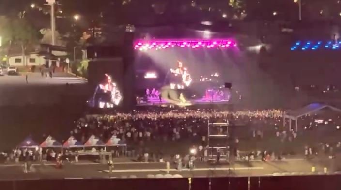 Canal chavista dijo que “millones” fueron al show de La Carlota, pero la mentira quedó expuesta en redes
